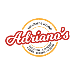 Adriano's Takeaway Dublin logo.